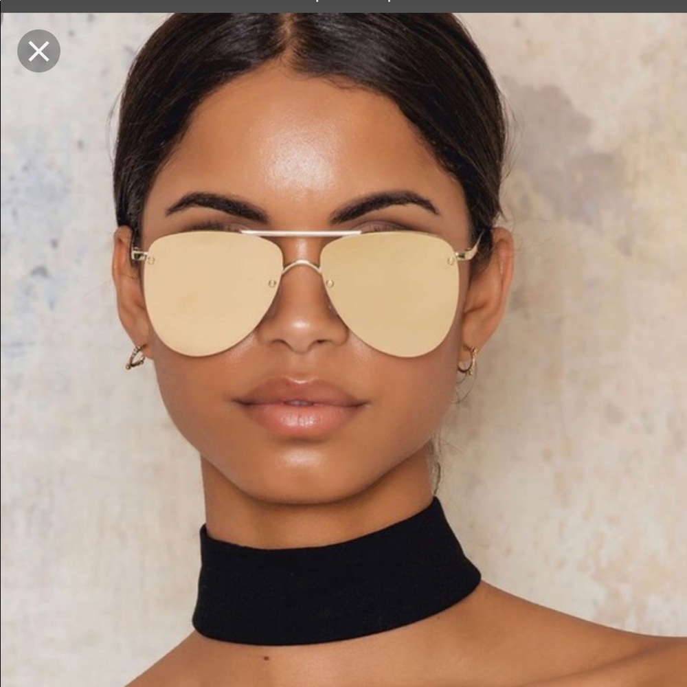 Le Spec 'The Prince' Mirrored Aviator